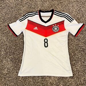 Men’s S 2014 WC Germany Home Kit 
Mesut Özil #8